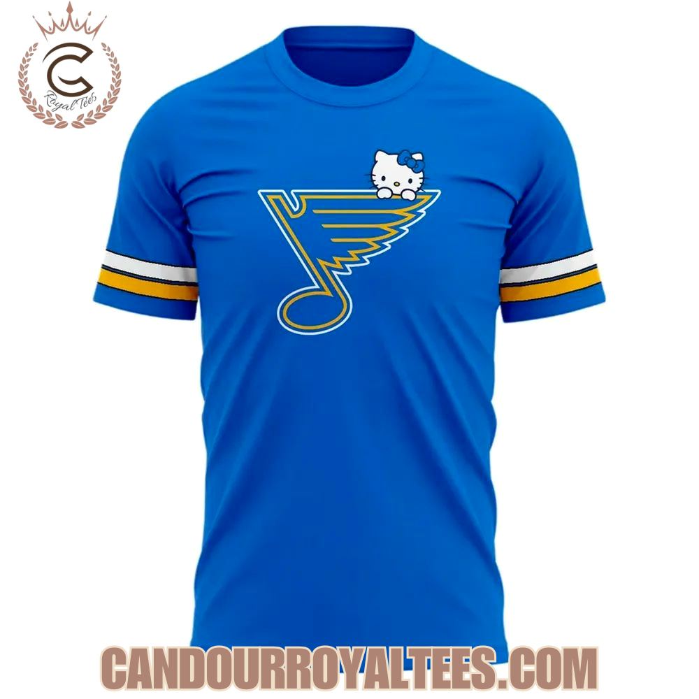 St. Louis Blues Hello Kitty Night Hoodie St. Louis Blues Hello Kitty Night Hoodie