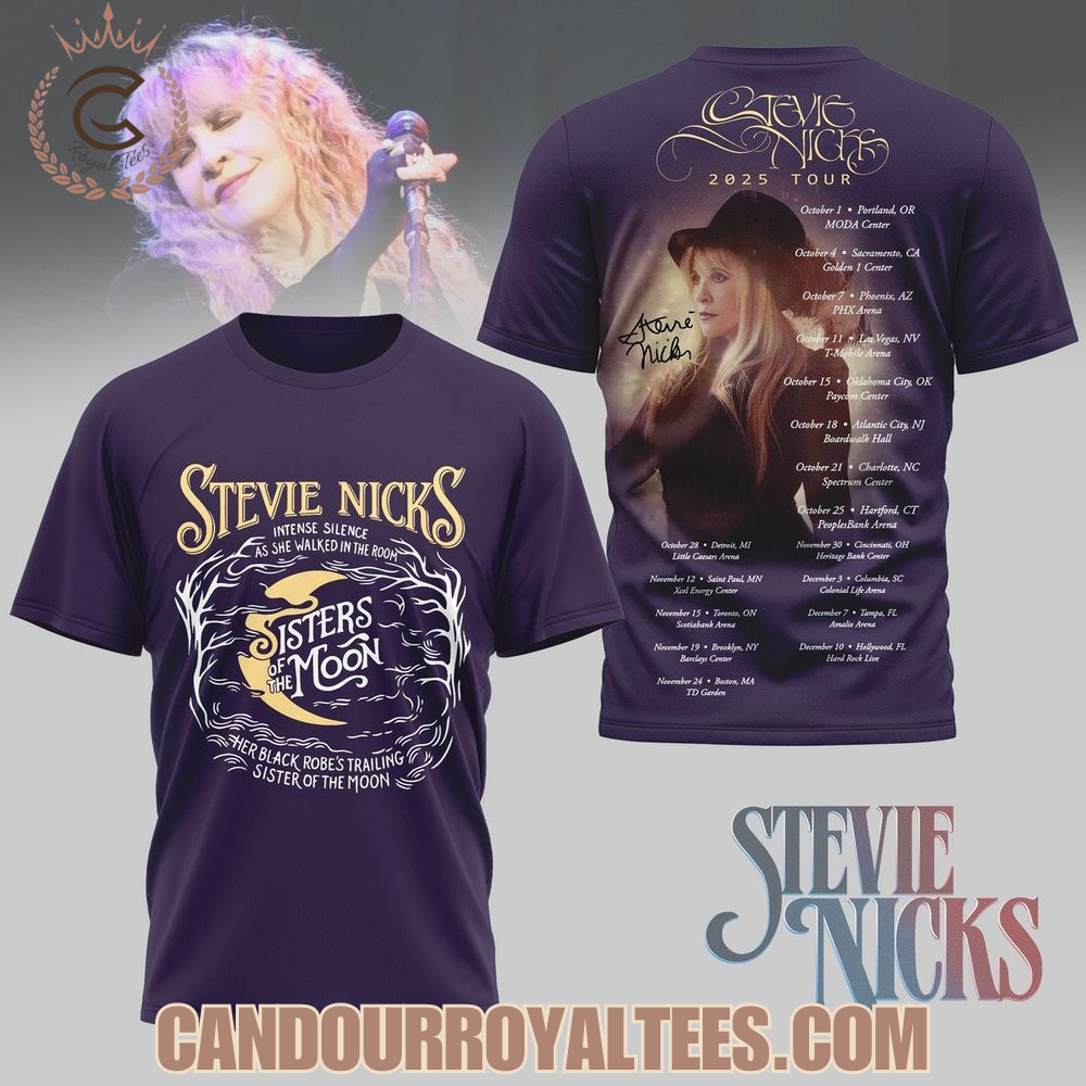 Stevie Nick 2025 Tour Tshirt, Hoodie Stevie Nick 2025 Tour Tshirt, Hoodie