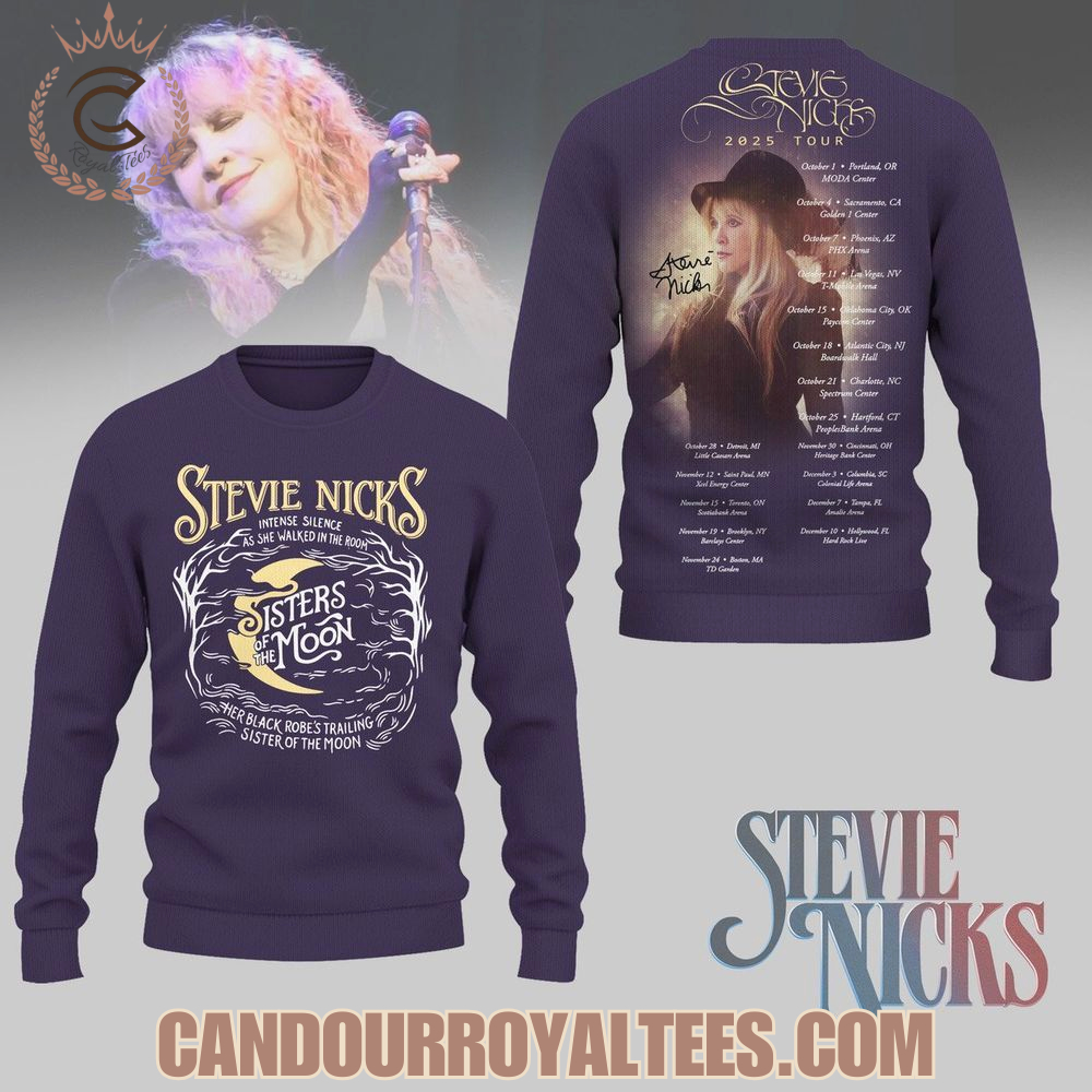Stevie Nick 2025 Tour Tshirt, Hoodie Stevie Nick 2025 Tour Tshirt, Hoodie