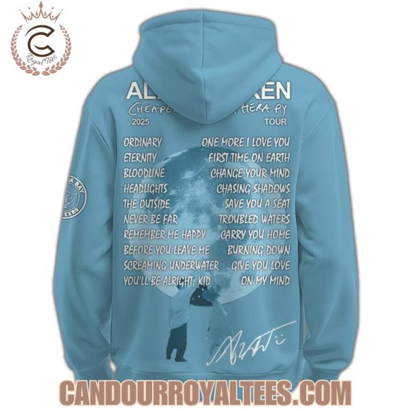 Tampa Bay Buccaneers x Alex Warren Cheaper Than Therapy Tour 2025 Hoodie