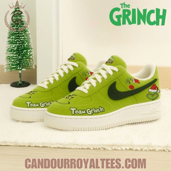 Team Grinch Christmas Air Force 1 Team Grinch Christmas Air Force 1