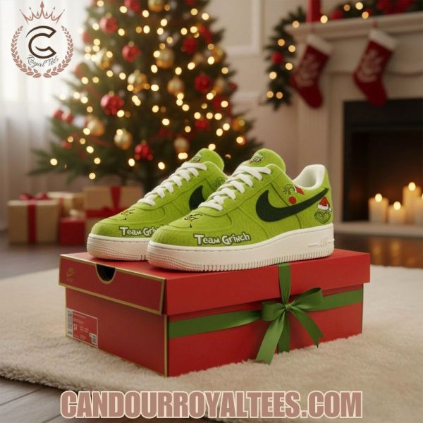 Team Grinch Christmas Air Force 1