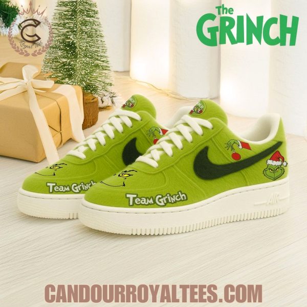 Team Grinch Christmas Air Force 1