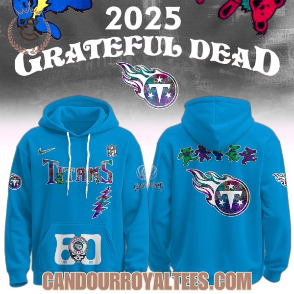 Tennessee Titans x Grateful Dead 60th Hoodie Tennessee Titans x Grateful Dead 60th Hoodie