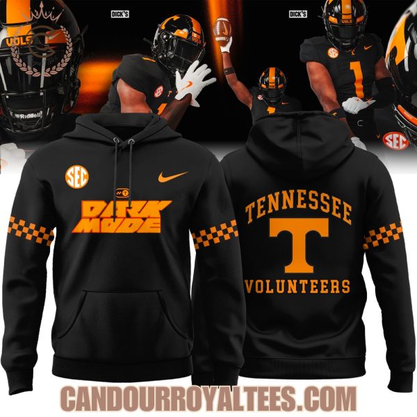 Tennessee Volunteers 2025 Dark Mode Hoodie Tennessee Volunteers 2025 Dark Mode Hoodie