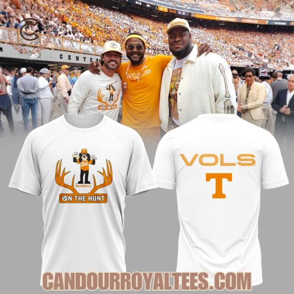 Tennessee Volunteers Basketball Vols On The Hunt T-Shirt Tennessee Volunteers Basketball Vols On The Hunt T-Shirt