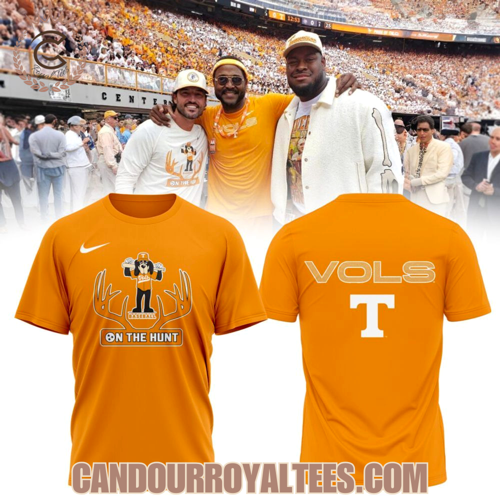 Tennessee Volunteers Basketball Vols On The Hunt T-Shirt Tennessee Volunteers Basketball Vols On The Hunt T-Shirt