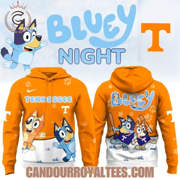Tennessee Volunteers x Bluey Night Hoodie