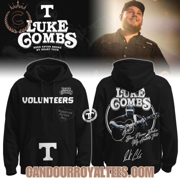 Tennessee Volunteers x Luke Combs Beer Never Broke My Heart Tour 2025 Hoodie