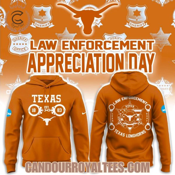 Texas Longhorns Law Enforcement Day T-Shirt