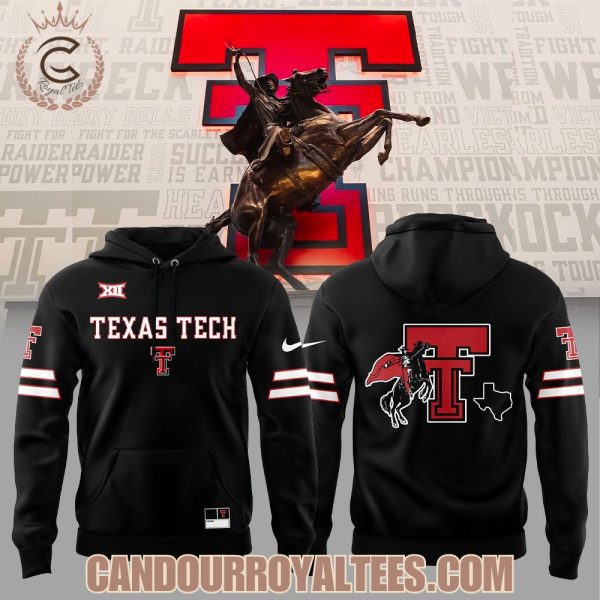 Texas Tech Football x New Look in 2026 Black Hoodie