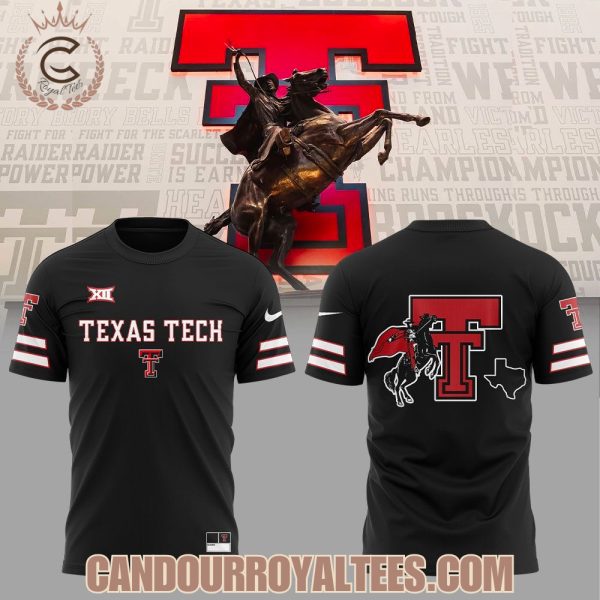 Texas Tech Football x New Look in 2026 Black Hoodie