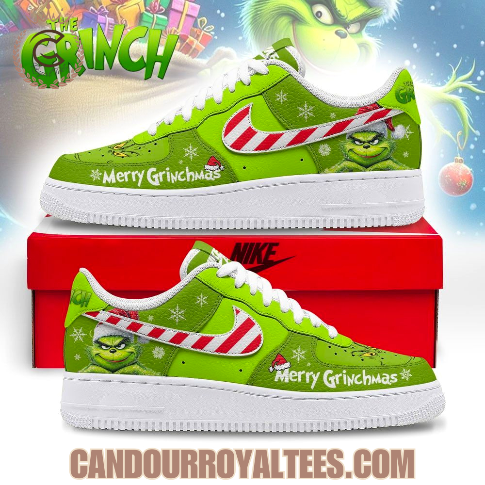 The Grinch Merry Grinchmas Air Force 1 The Grinch Merry Grinchmas Air Force 1
