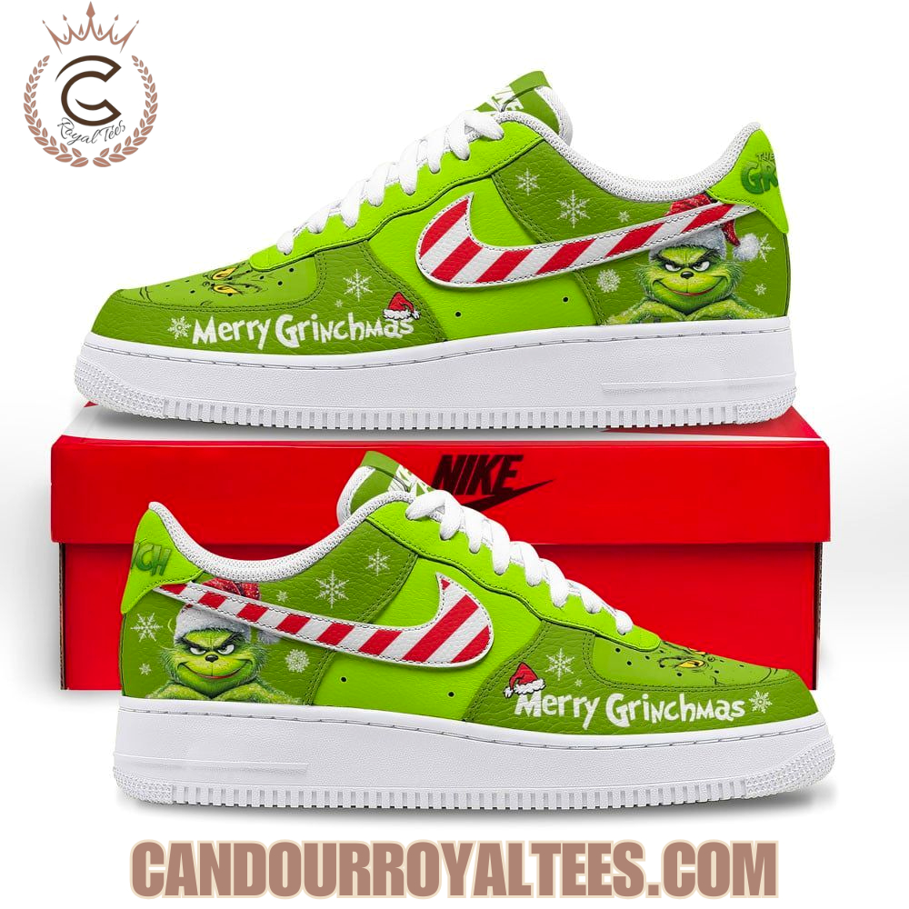The Grinch Merry Grinchmas Air Force 1 The Grinch Merry Grinchmas Air Force 1