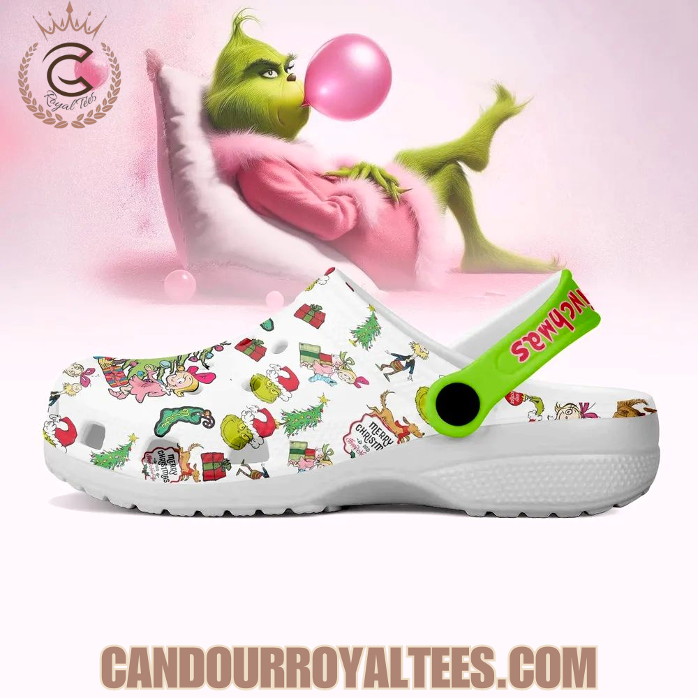 The Grinch x Christmas Crocs Crocband Clogs Shoes The Grinch x Christmas Crocs Crocband Clogs Shoes