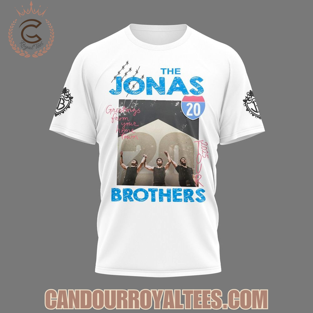 The Jonas Brothers Greetings From Your Hometown Tour T-Shirt The Jonas Brothers Greetings From Your Hometown Tour T-Shirt