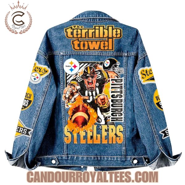 The Terrible Towel Pittsburgh Steelers Denim Jacket