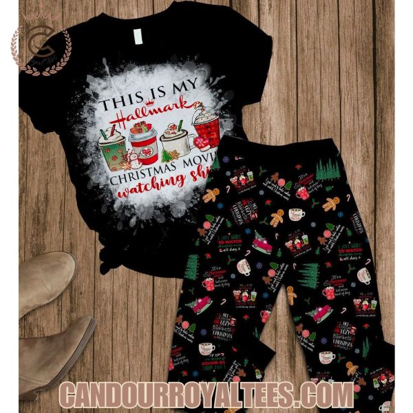 This Is My Hallmark Christmas Movie Watching Shirt Pajamas Set This Is My Hallmark Christmas Movie Watching Shirt Pajamas Set