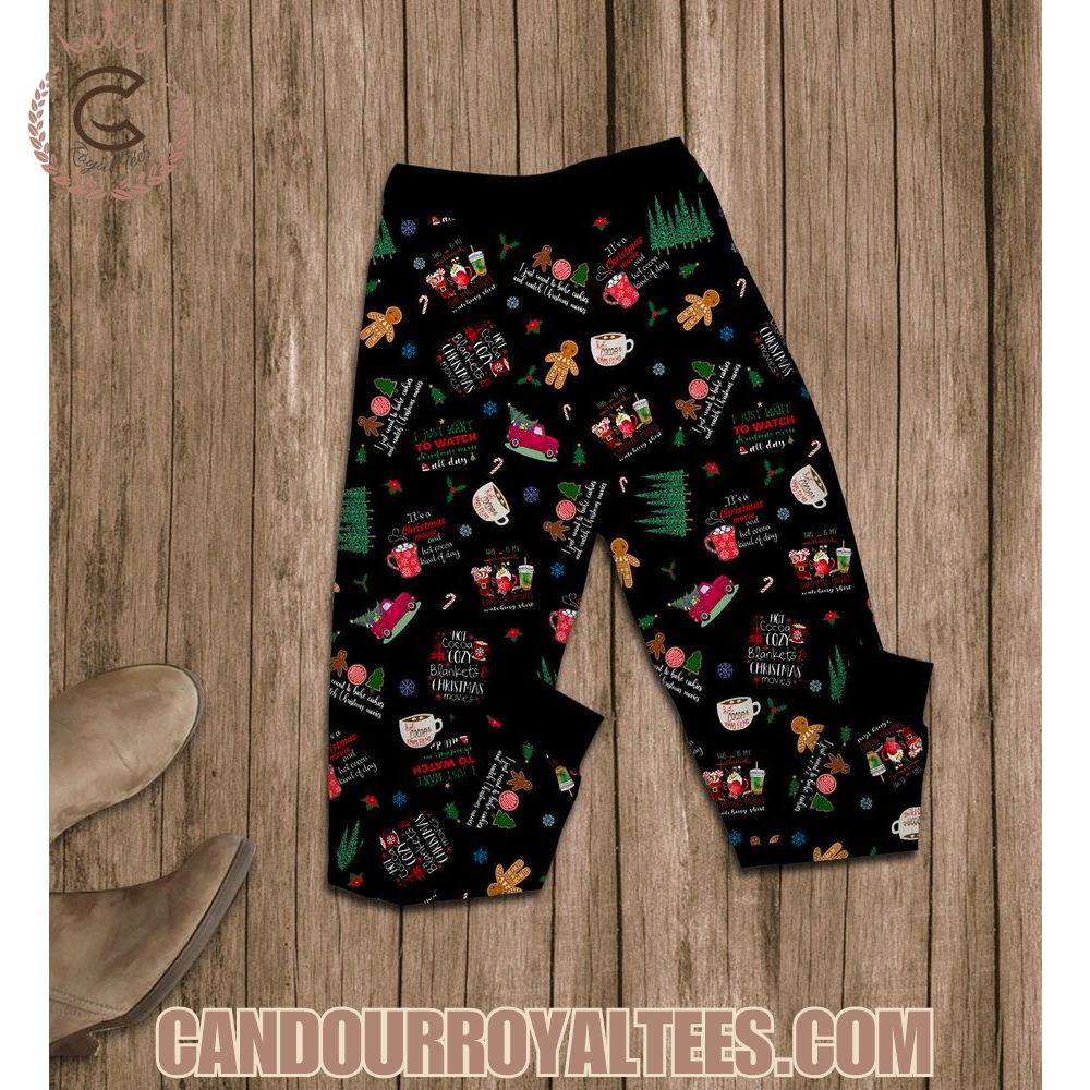 This Is My Hallmark Christmas Movie Watching Shirt Pajamas Set This Is My Hallmark Christmas Movie Watching Shirt Pajamas Set