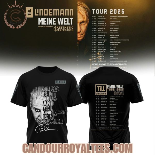 Till Lindemann Meine Welt Tour 2025 Hoodie