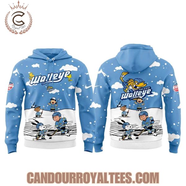 Toledo Walleye Snoopy and Friends Hoodie