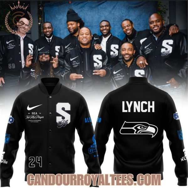 Top 50 Seattle Seahawks Players of All Time Marshawn Lynch Jacket