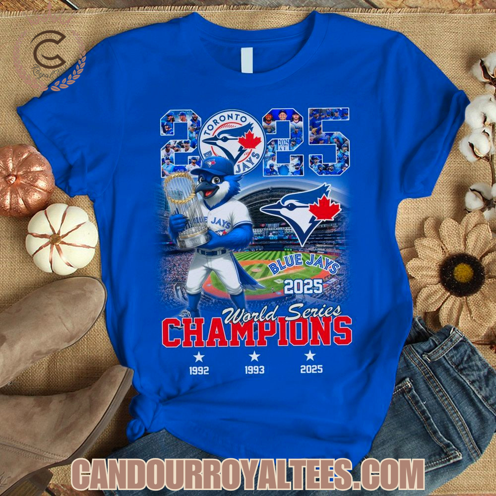 Toronto Blue Jays 2025 World Series Champions T-Shirt Toronto Blue Jays 2025 World Series Champions T-Shirt