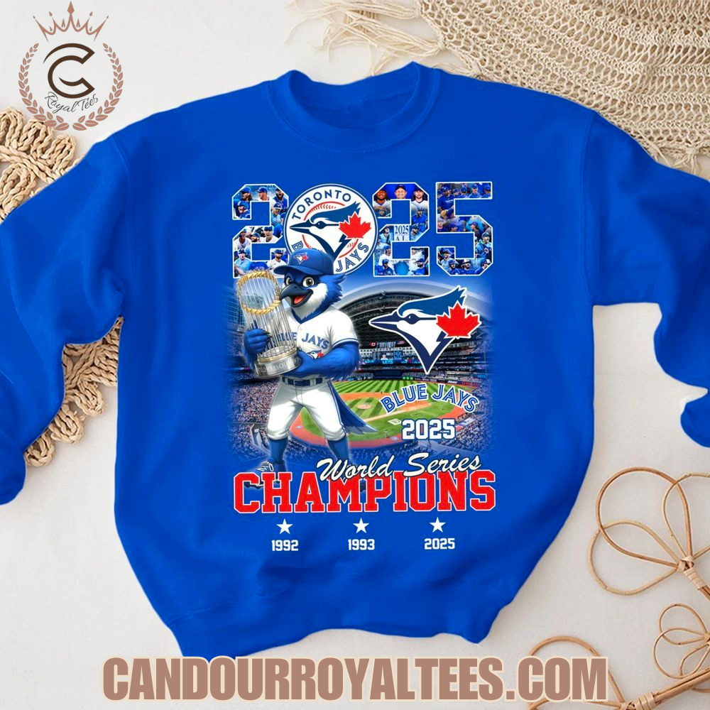 Toronto Blue Jays 2025 World Series Champions T-Shirt Toronto Blue Jays 2025 World Series Champions T-Shirt