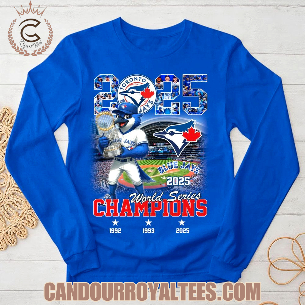 Toronto Blue Jays 2025 World Series Champions T-Shirt Toronto Blue Jays 2025 World Series Champions T-Shirt