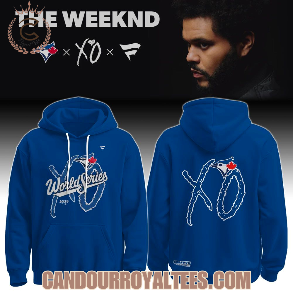 Toronto Blue Jays x The Weeknd Hoodie Toronto Blue Jays x The Weeknd Hoodie