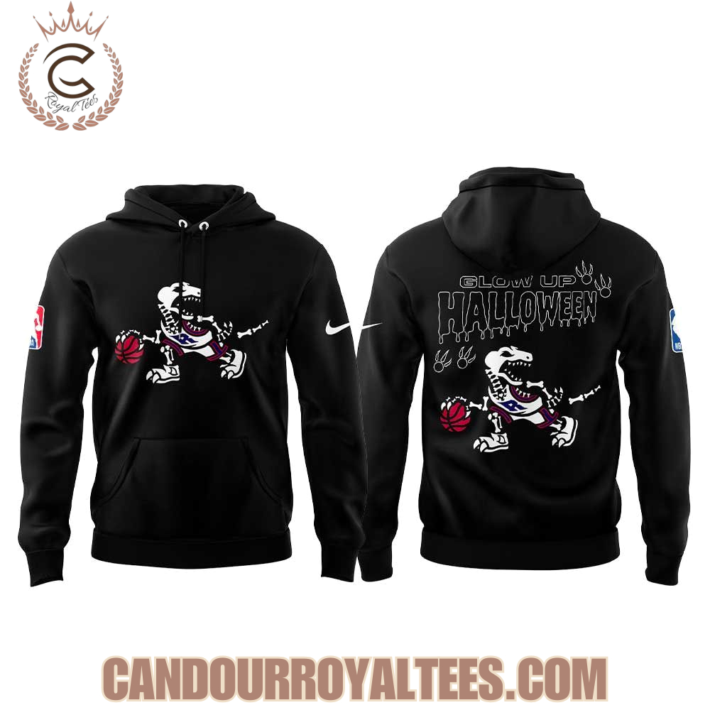 Toronto Raptors Glow In The Dark Halloween Hoodie Toronto Raptors Glow In The Dark Halloween Hoodie