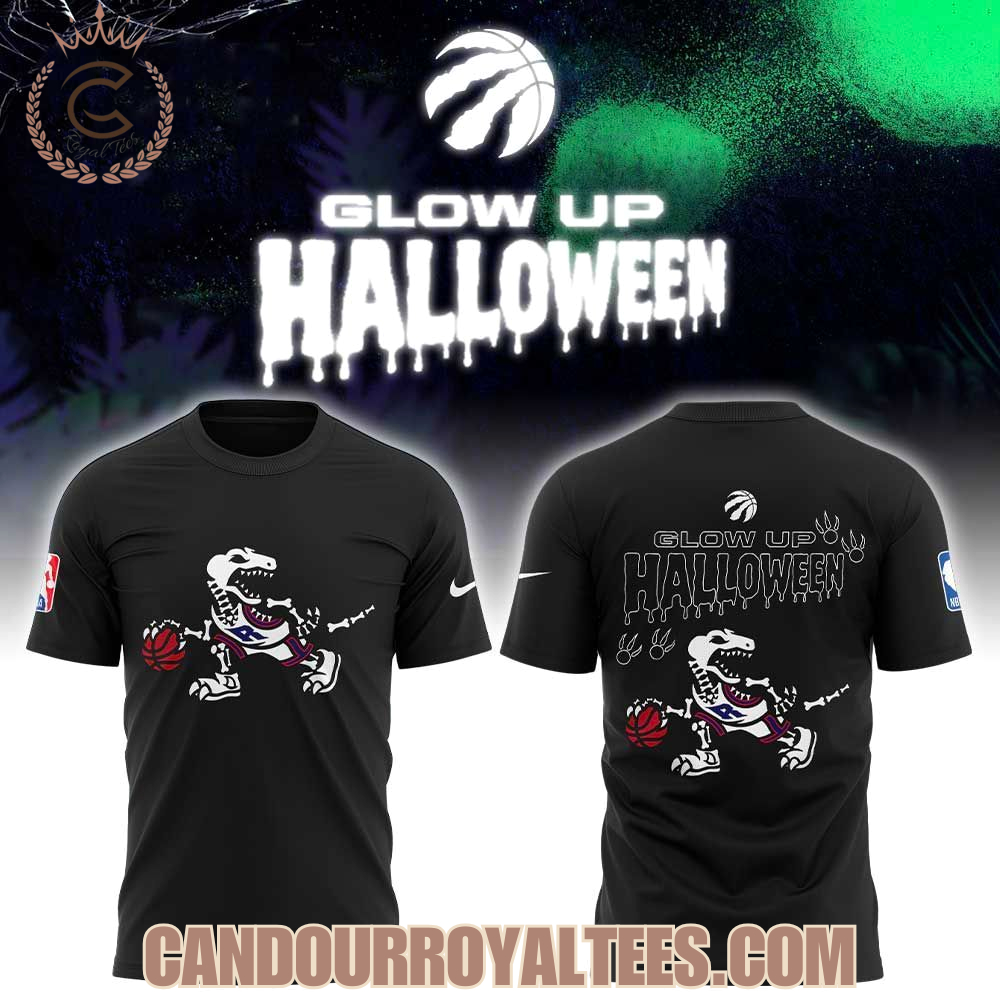 Toronto Raptors Glow In The Dark Halloween Hoodie Toronto Raptors Glow In The Dark Halloween Hoodie