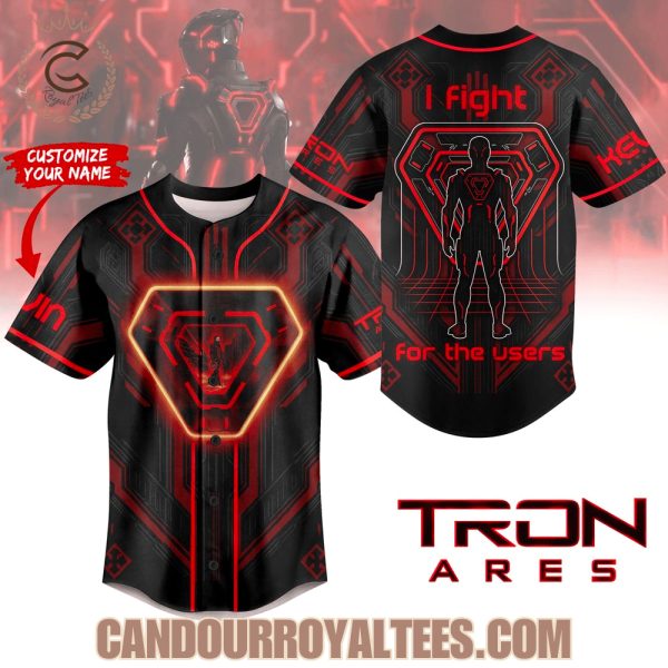 Tron Ares I Fight For The Users Jersey