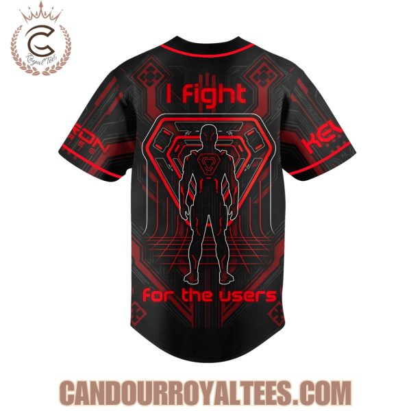 Tron Ares I Fight For The Users Jersey