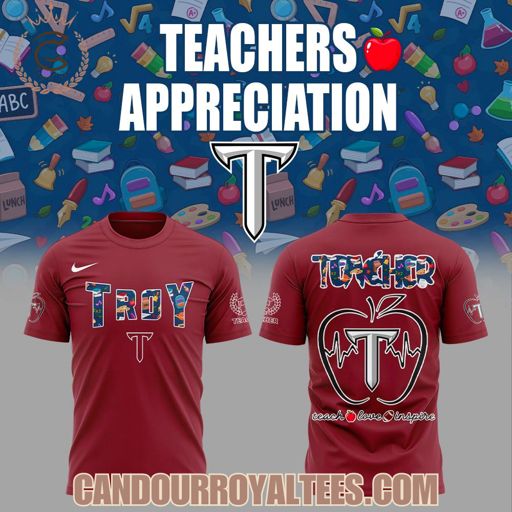 Troy Trojans Teachers Appreciation 2025 Hoodie Troy Trojans Teachers Appreciation 2025 Hoodie