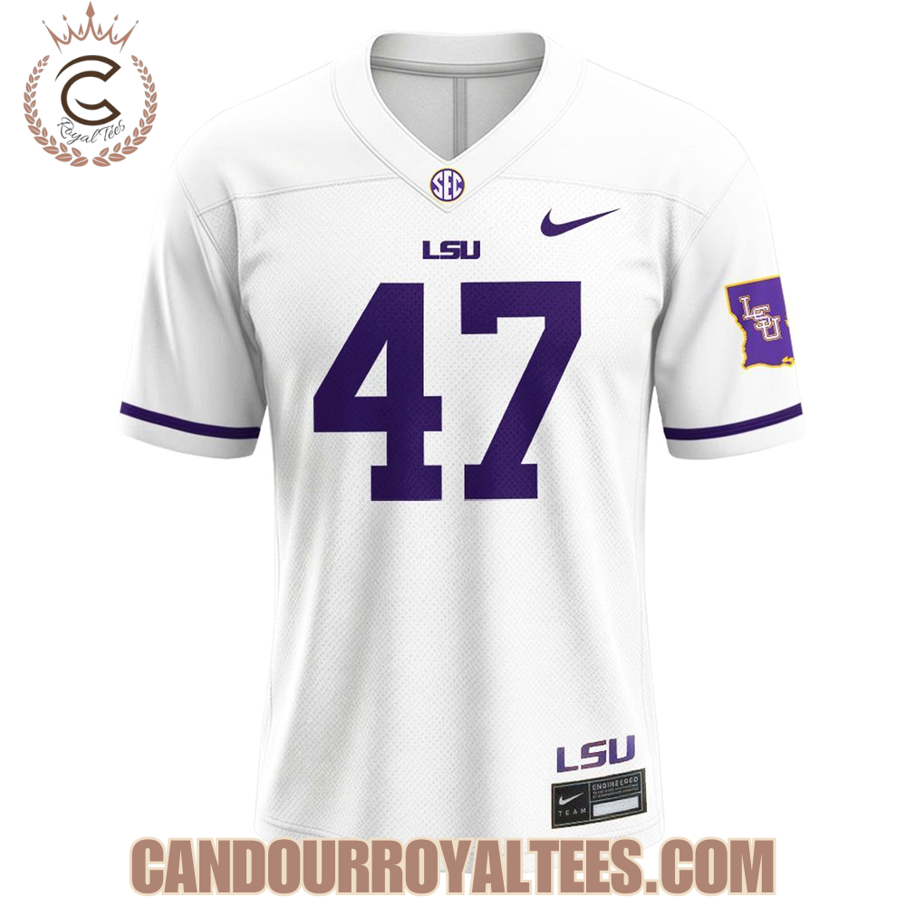 Trump x x LSU Tigers White Jersey Trump x x LSU Tigers White Jersey