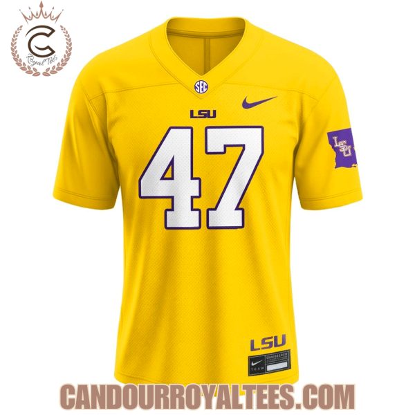 Trump x x LSU Tigers Yellow Jersey