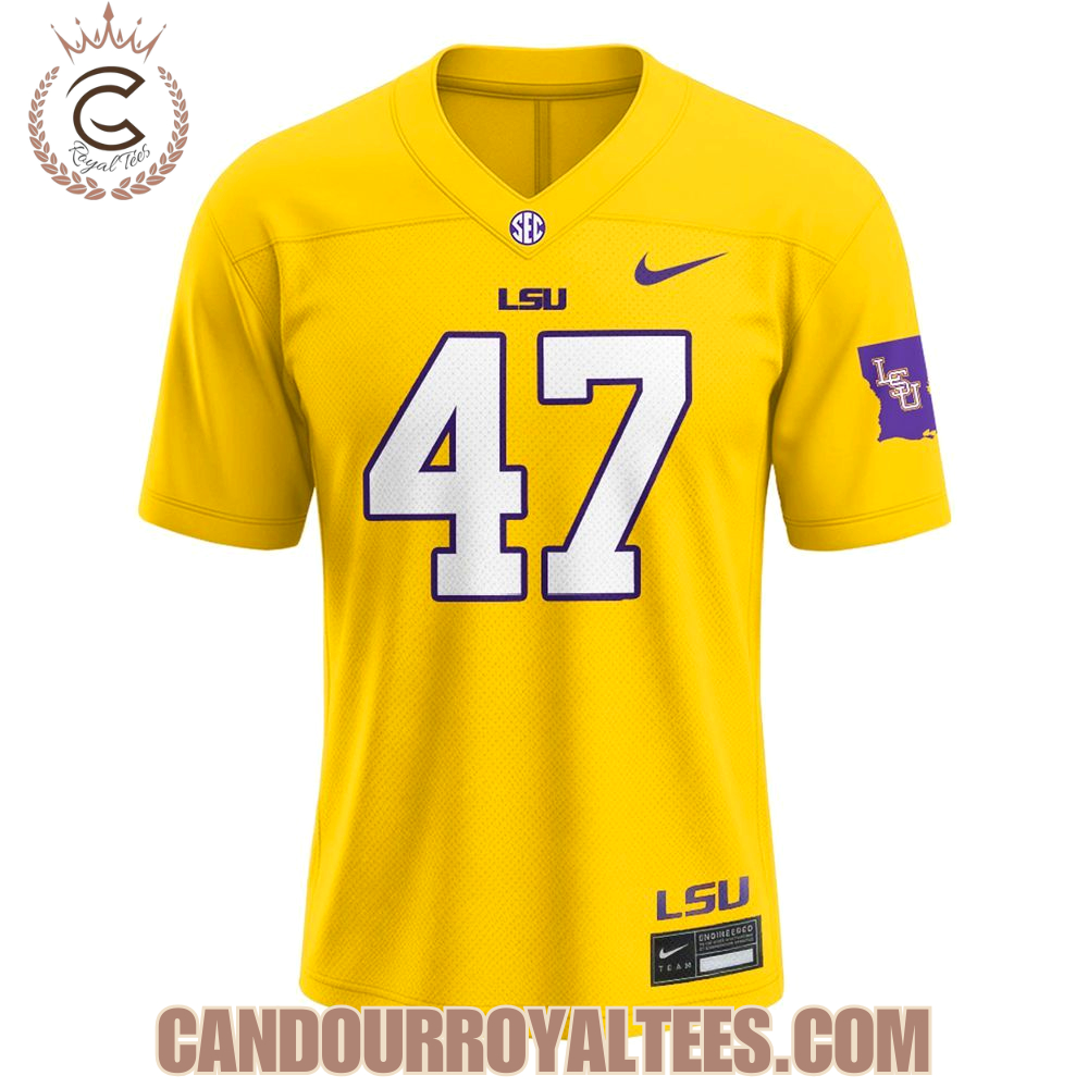 Trump x x LSU Tigers Yellow Jersey Trump x x LSU Tigers Yellow Jersey