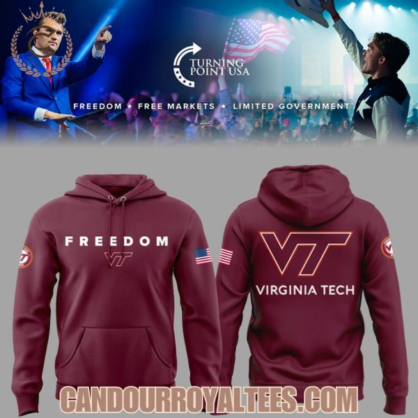 Turning Point USA x Virginia Tech Tshirt, Hoodie