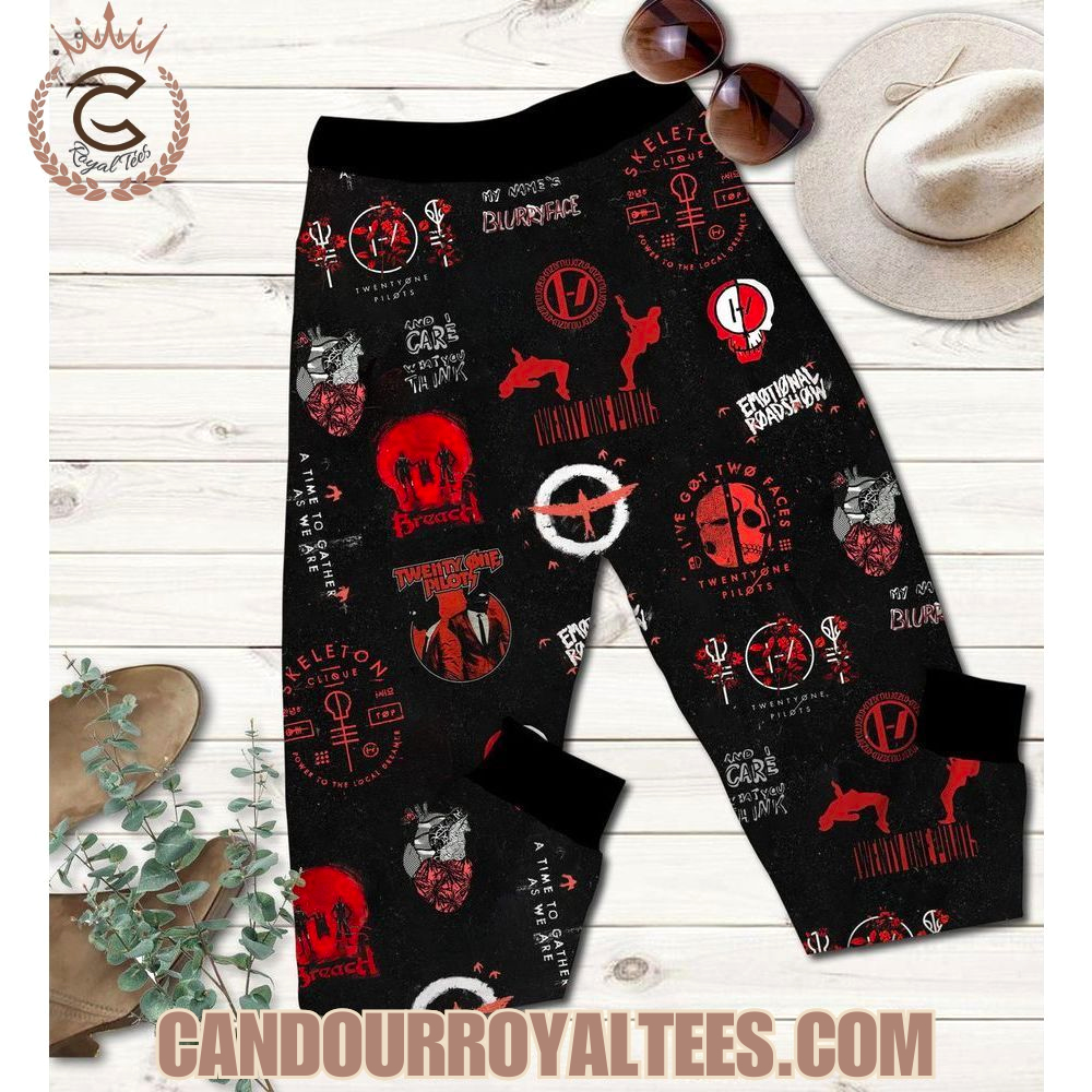 Twenty One Pilots Breach Pajamas Set Twenty One Pilots Breach Pajamas Set