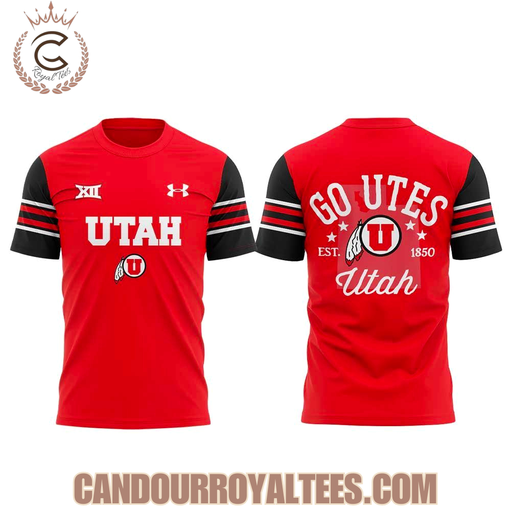Utah All Red Everything Uniform Hoodie Utah All Red Everything Uniform Hoodie