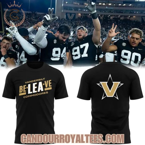 Vanderbilt Football ‘Be-LEA-ve’ T-Shirt