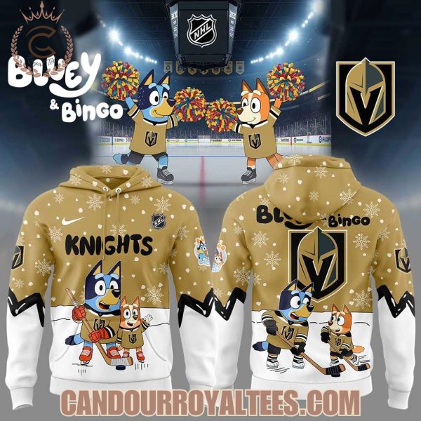 Vegas Golden Knights x Bluey and Bingo 2025 Hoodie