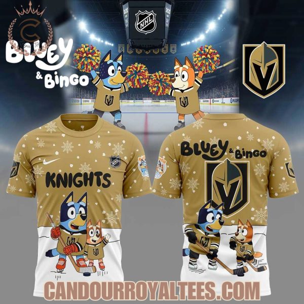 Vegas Golden Knights x Bluey and Bingo 2025 Hoodie