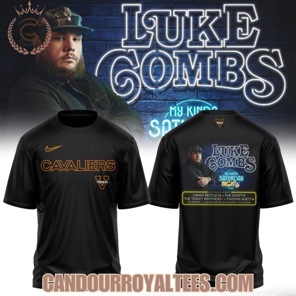 Virginia Cavaliers x Luke Combs – My Kinda Saturday Night Tour Tshirt, Hoodie