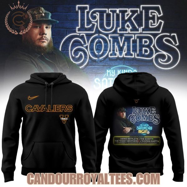Virginia Cavaliers x Luke Combs – My Kinda Saturday Night Tour Tshirt, Hoodie