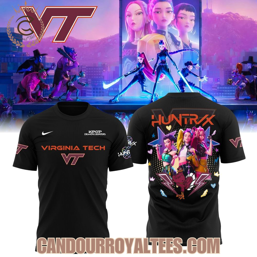 Virginia Tech x Kpop Demon Hunters Hoodie Virginia Tech x Kpop Demon Hunters Hoodie