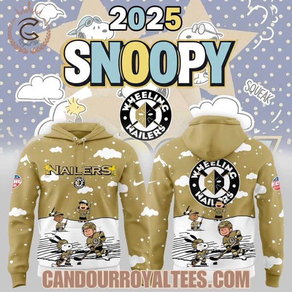 Wheeling Nailers Snoopy and Friends Hoodie Wheeling Nailers Snoopy and Friends Hoodie