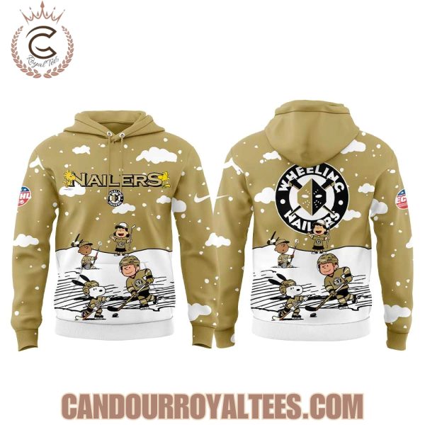 Wheeling Nailers Snoopy and Friends Hoodie