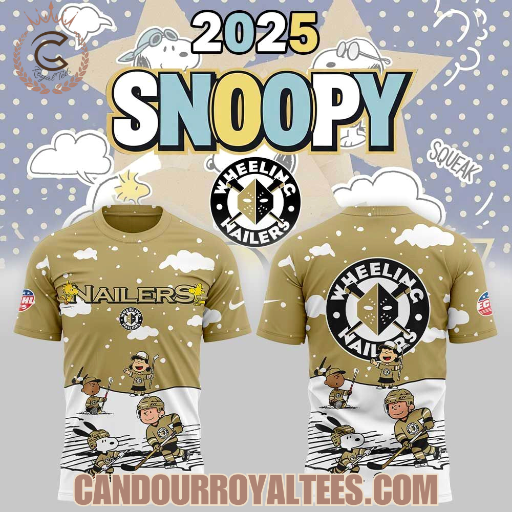Wheeling Nailers Snoopy and Friends Hoodie Wheeling Nailers Snoopy and Friends Hoodie
